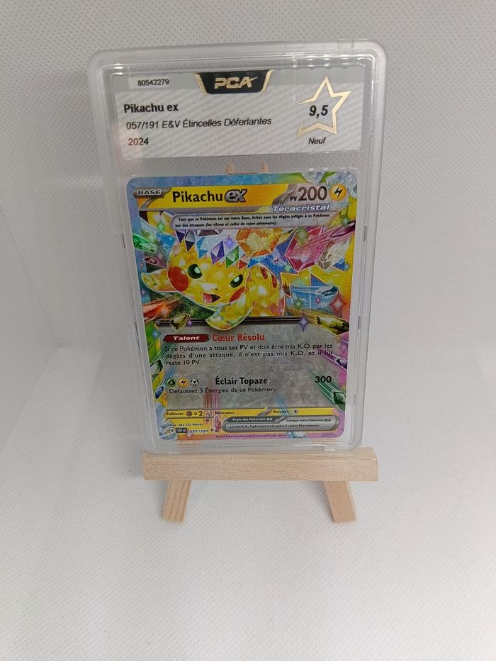 Carte pokémon gradé PCA