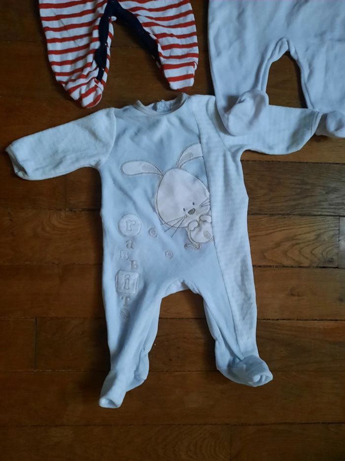 Lot de 3 pyjamas 3 mois - photo numéro 2