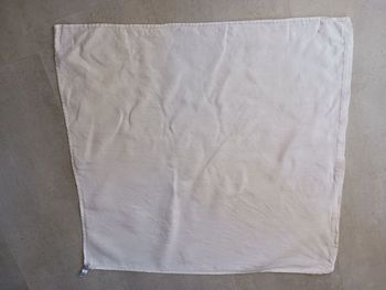 torchon uni blanc Grand teint