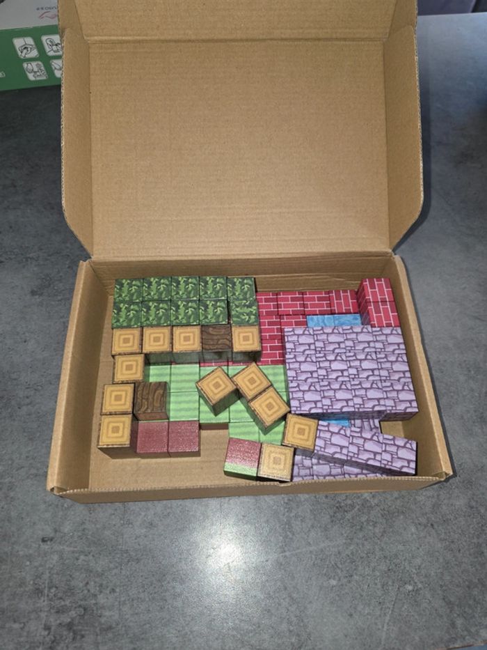 [NEUF] Lot de 100 cubes magnétiques type minecraft