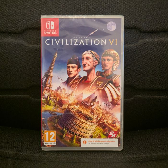 Sid Meier's Civilization VI Neuf Sous Scellé Nintendo Switch (Jeu à Télécharger) - photo numéro 1