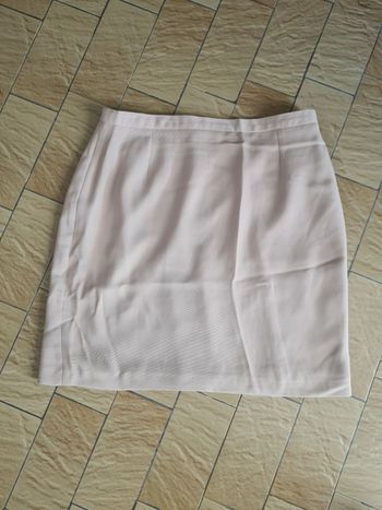 Jupe droite beige Camaïeu / Taille 38