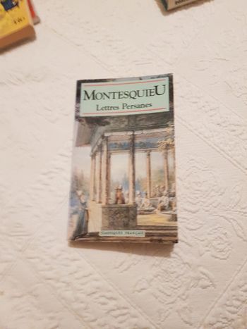 Lettres Persane de Montesquieu