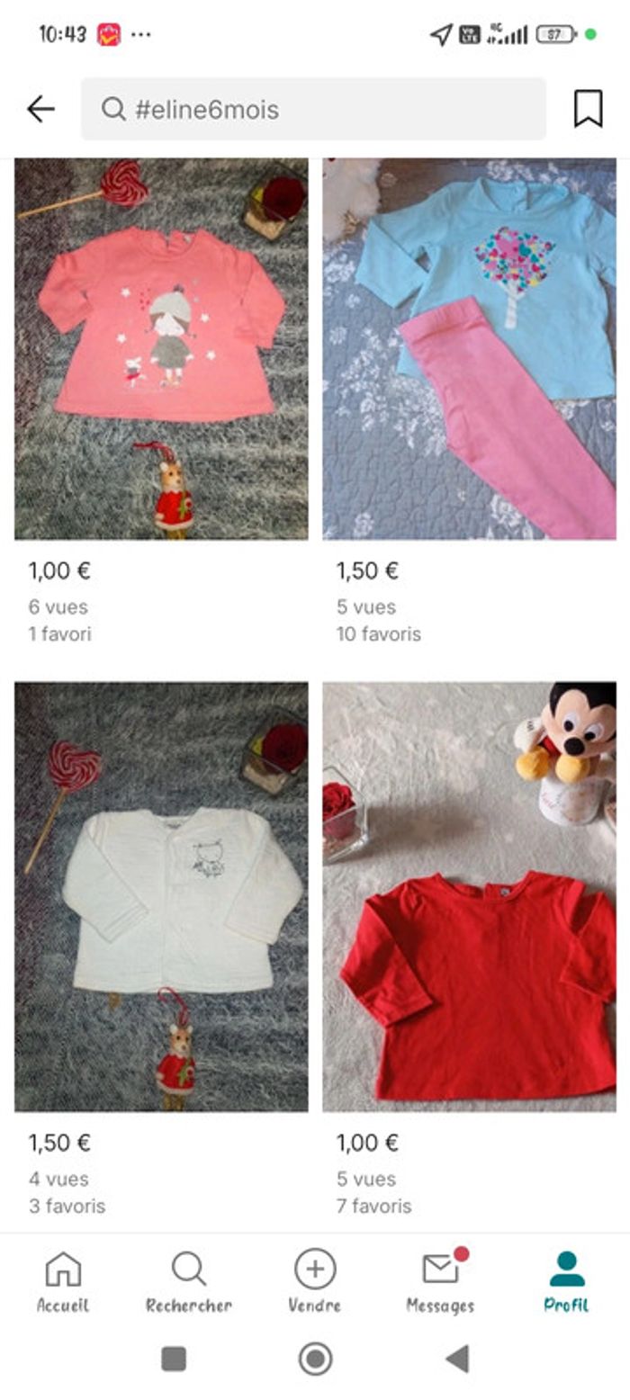 Lot 6 mois fille - photo numéro 2