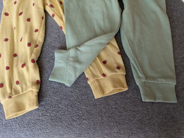 Lot de 2 très beaux pantalons Lupilu bébé fille - photo numéro 4