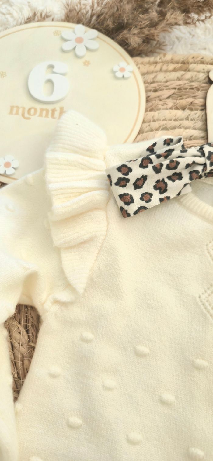 Ensemble robe en laine 6 mois - photo numéro 4