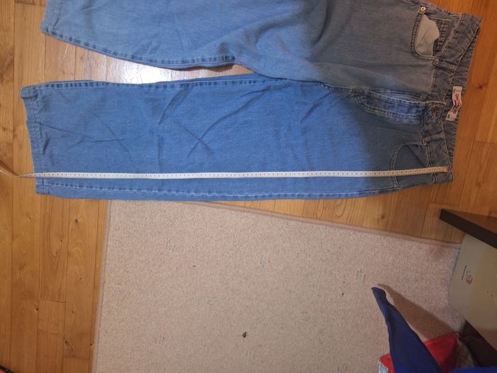 Lot 4 pantalons jambes larges jeans taille 38 - photo numéro 5