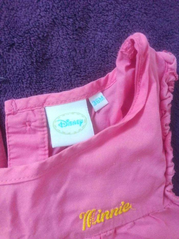 Robe en coton 3 ans Disney - photo numéro 3