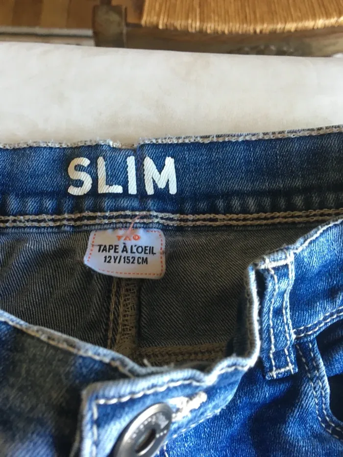 Jean slim - Tape à l'Oeil - 12 ans/152 cm - photo numéro 4