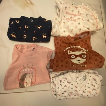 Pyjamas fille lot de 5
