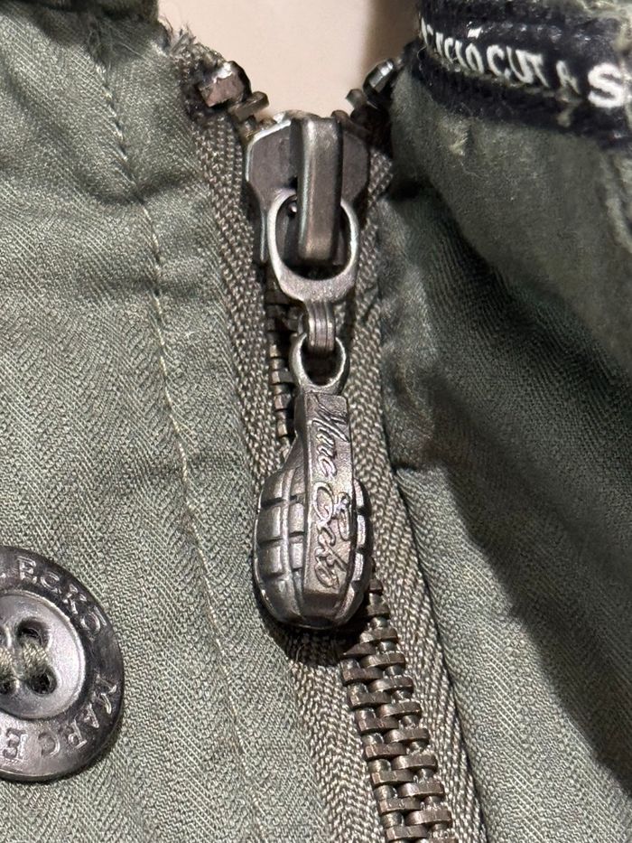 Veste style militaire, homme kaki, taille S  Marc  Ecko - photo numéro 3