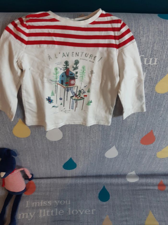 T shirt manches longues 2 ans