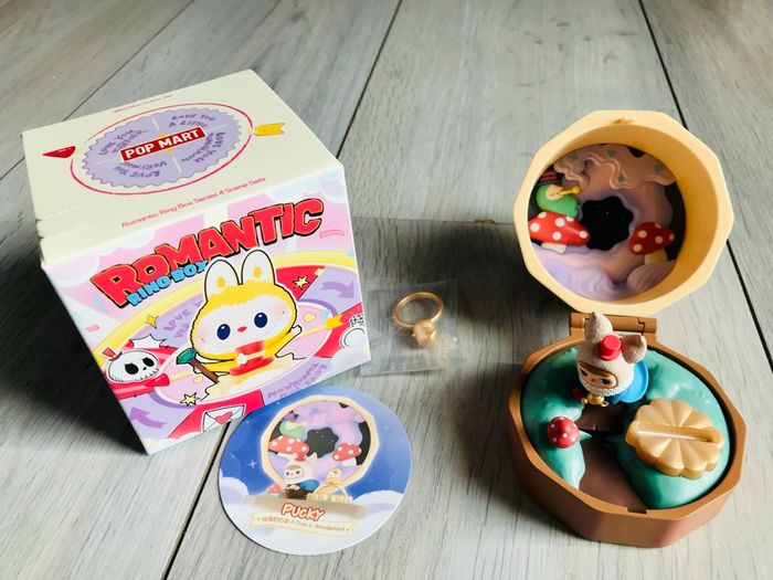 Pop Mart Pop Bean Romantic Ring Box - Zsiga - photo numéro 2