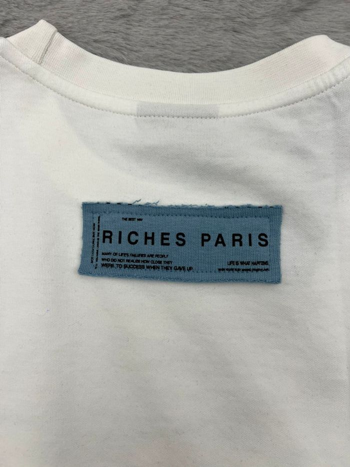 T-shirt Riches Paris Oversize brodé - Taille M - photo numéro 5
