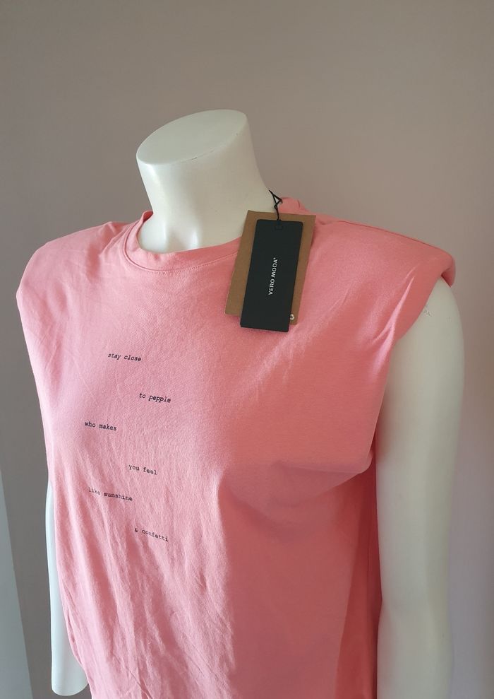 Superbe T-Shirt rose Vero Moda 🌸 - photo numéro 6