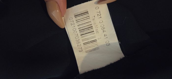 ARMAND THIERY – Blouse Bleu Marine Fluide – Taille 3 (L) – Élégante & Intemporelle - photo numéro 7