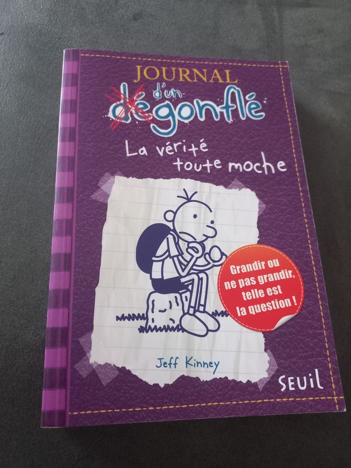 Livre roman journal d'un dégonflé tome 5