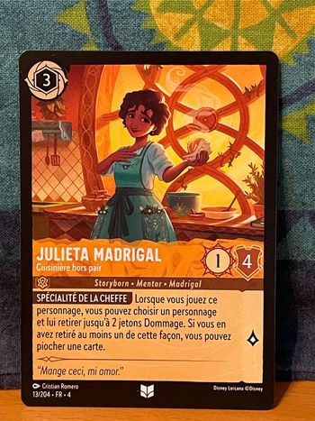 Carte Lorcana - Julieta Madrigal - 13/204 - FR - 4
