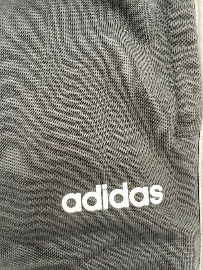 Cotton Adidas pants black white Womens L - photo numéro 3