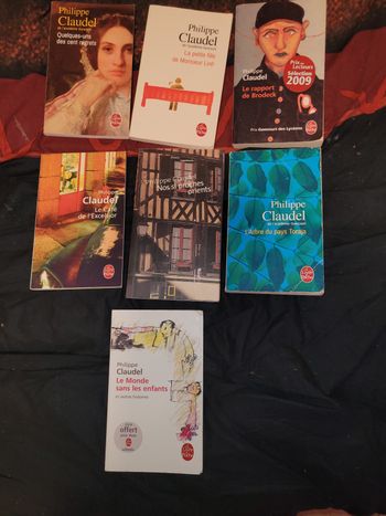 Livres de Philippe Claudel