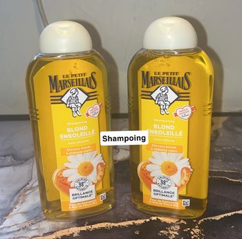 Lot shampoing le petit marseillais