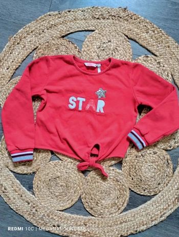 🦋 Joli pull ceinture noeud 4 ans Boutique Parisienne
