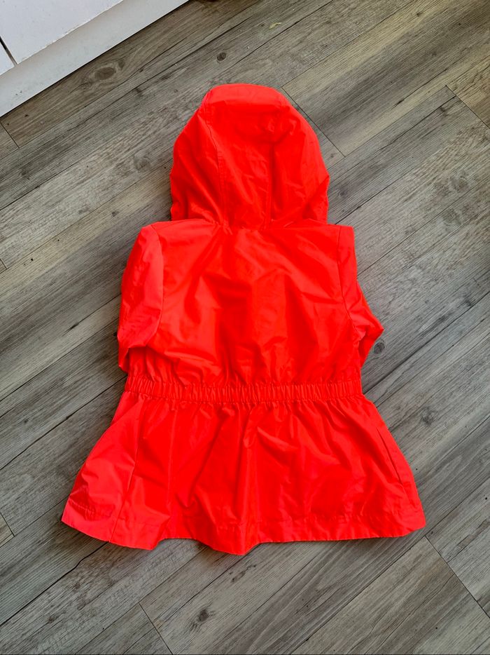 Imperméable 2 en 1 jacadi corail fluo fille 5 ans - photo numéro 6