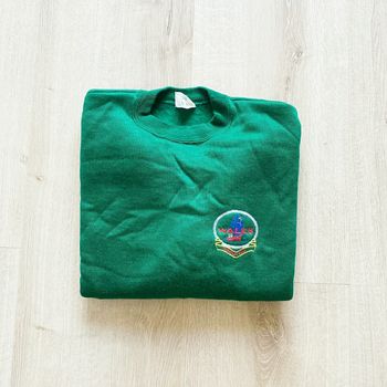 Wales Dream Sea Pull Marin vert Homme Exclusive Vintage Balnéaire en très bon état (Taille M)