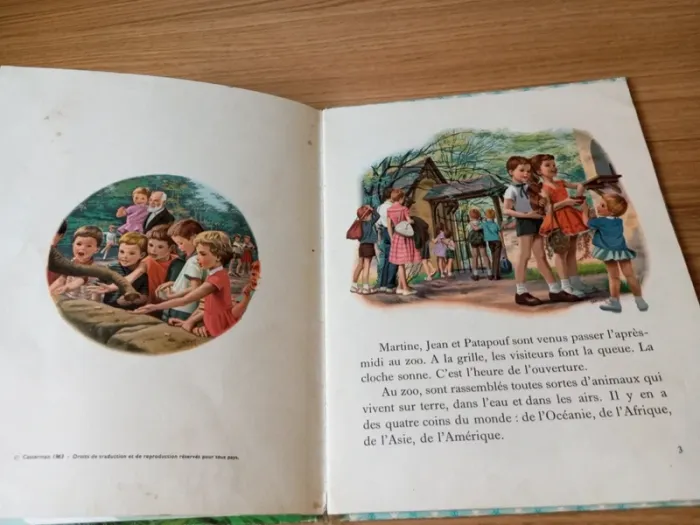 Martine au zoo et dictionnaire de 1963 - photo numéro 5