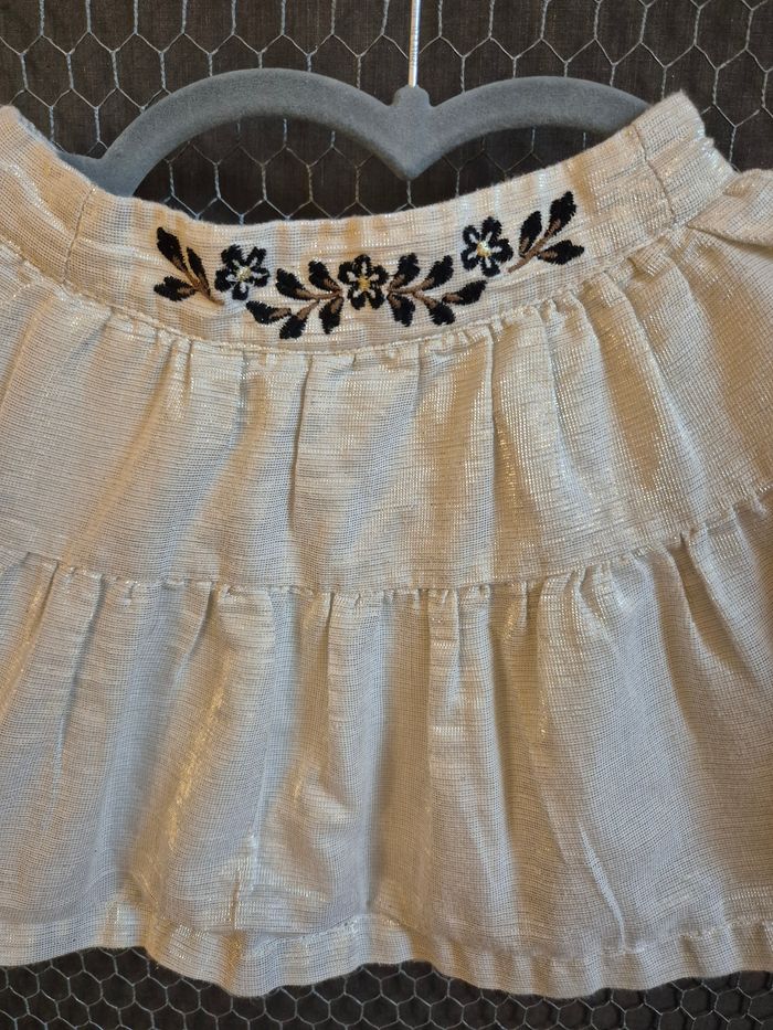 Jupe de cérémonie Sergent Major t. 2/3 ans dorée - photo numéro 2