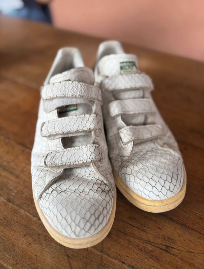 Adidas Stan Smith scratch - édition spéciale effet python - photo numéro 2