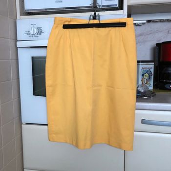 Jupe jaune canari