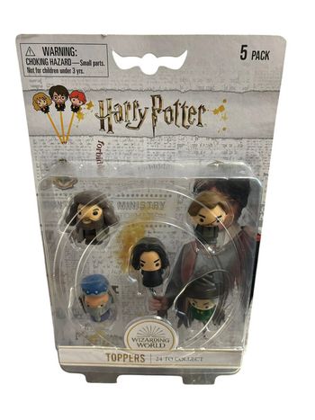 Coffret 5 figurines Toppers Harry Potter neuf