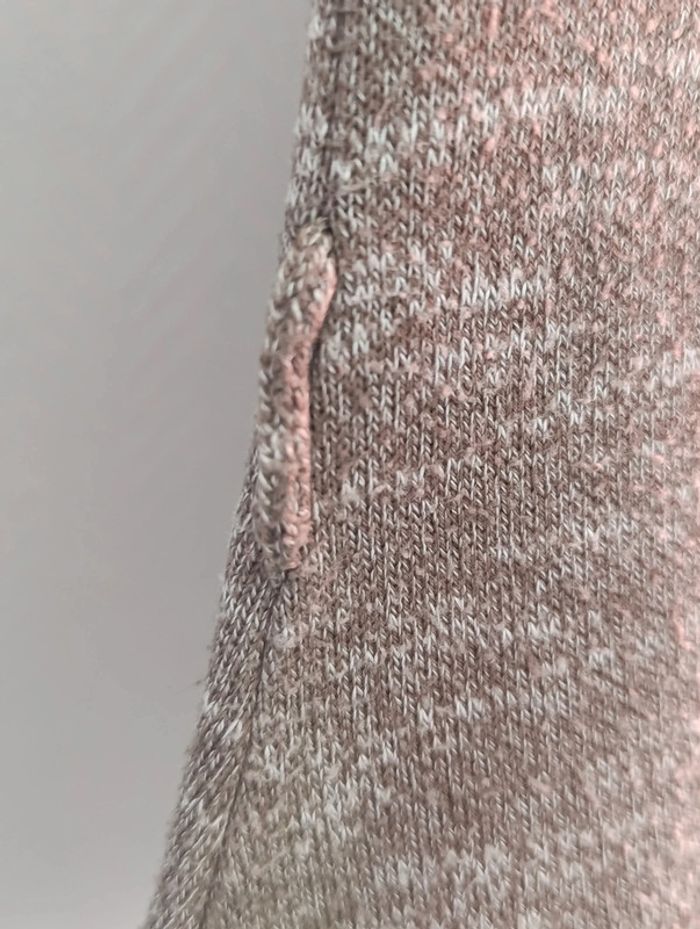 Robe chinée marron beige cache cache T38 - photo numéro 7