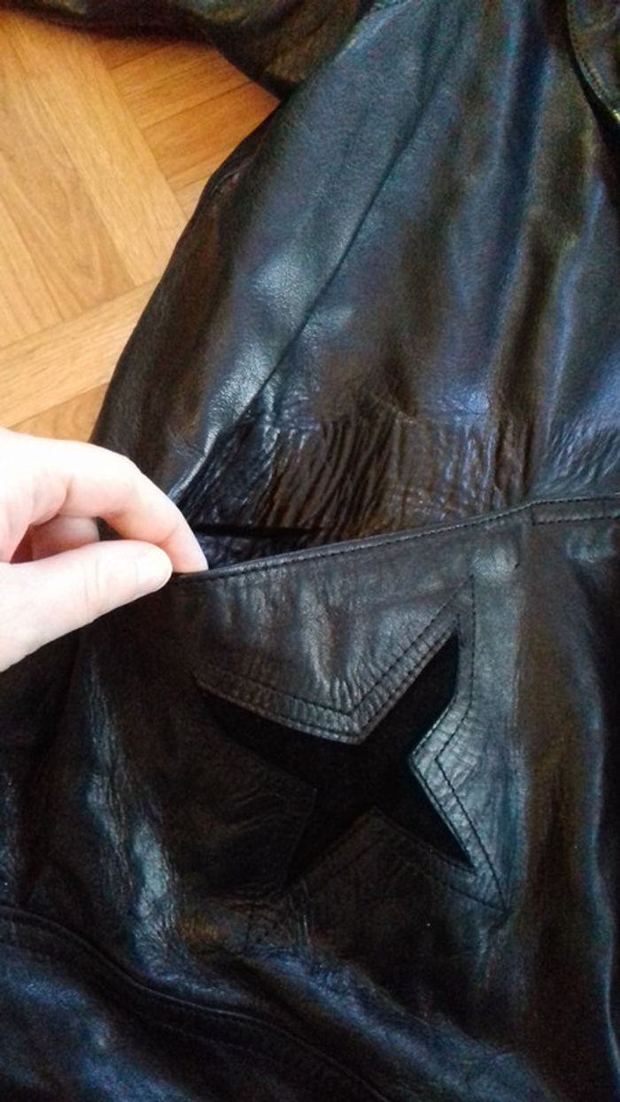 Parka en cuir chaude - photo numéro 4