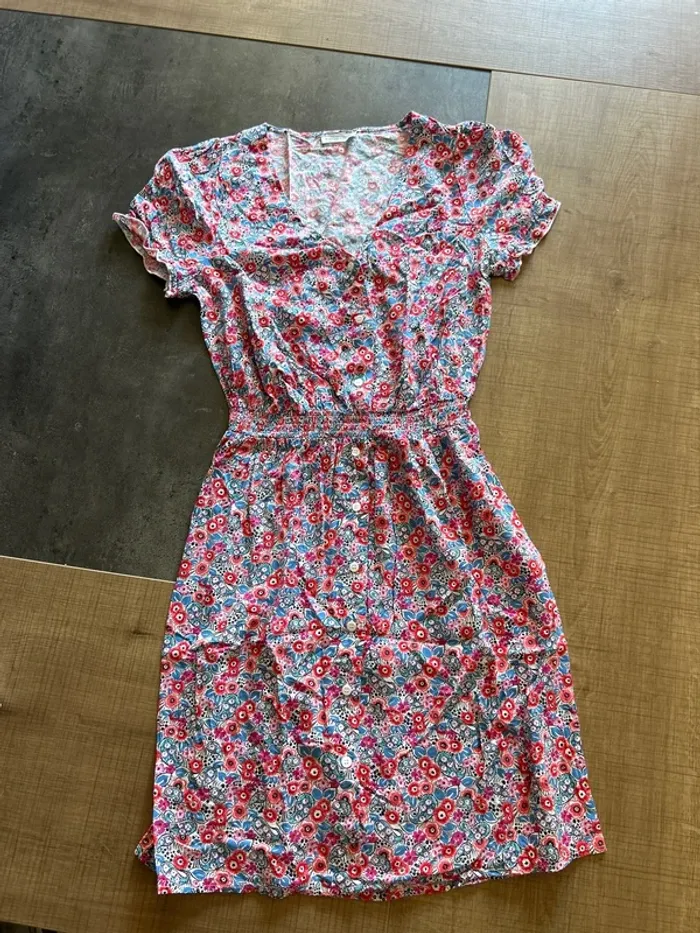 Robe femme à motif fleuri, cache cache taille 34