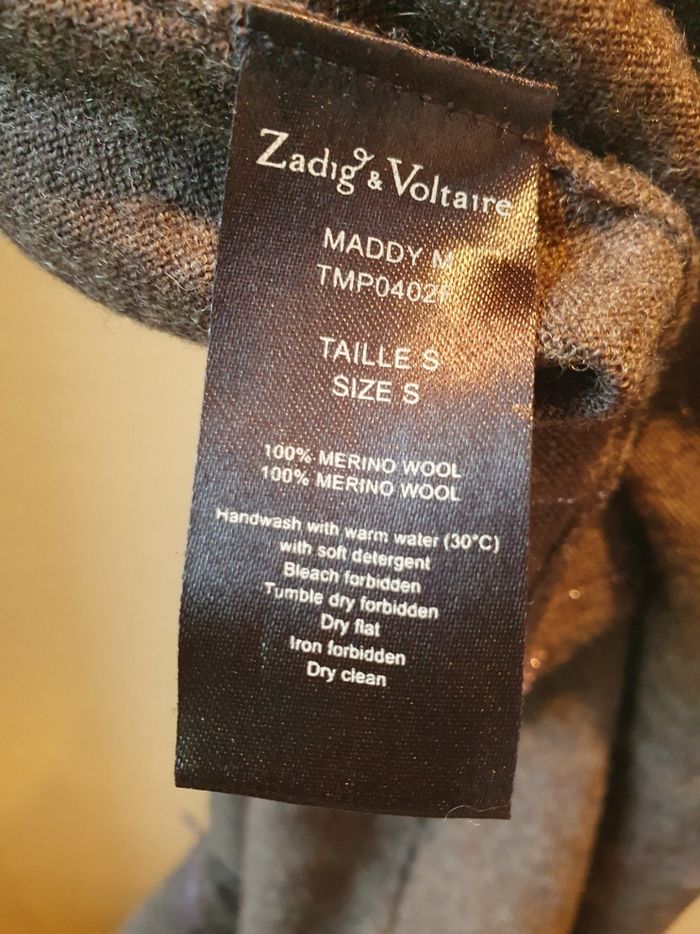 Robe Zadig et Voltaire Mérinos MUSE 36 - photo numéro 6