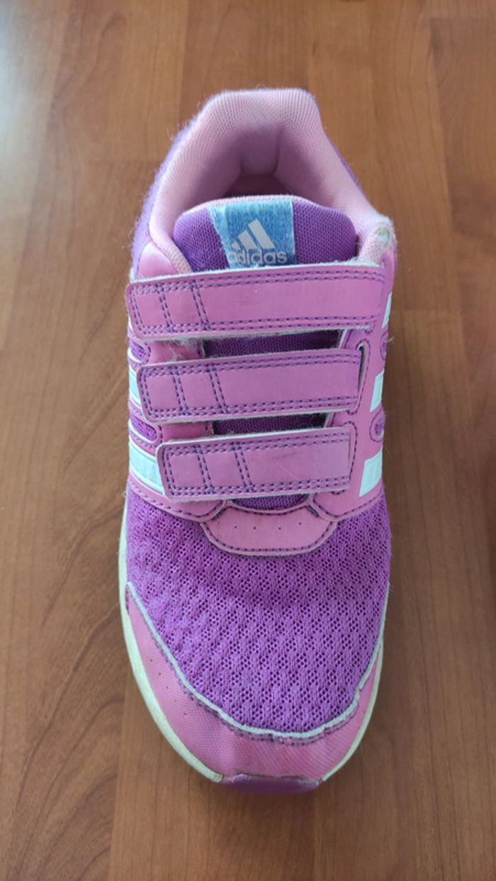 Baskets tissu adidas pointure 34 - photo numéro 2