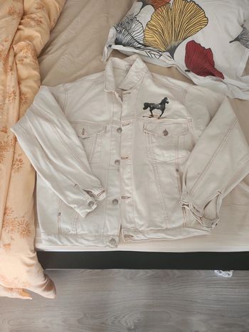 Veste en jeans 100%coton