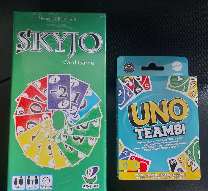 Skyjo et uno Teams