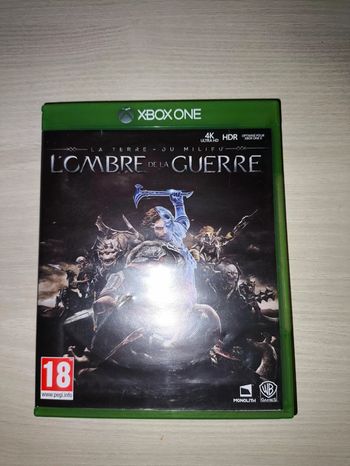 La terre du milieu l'ombre de la guerre xbox one