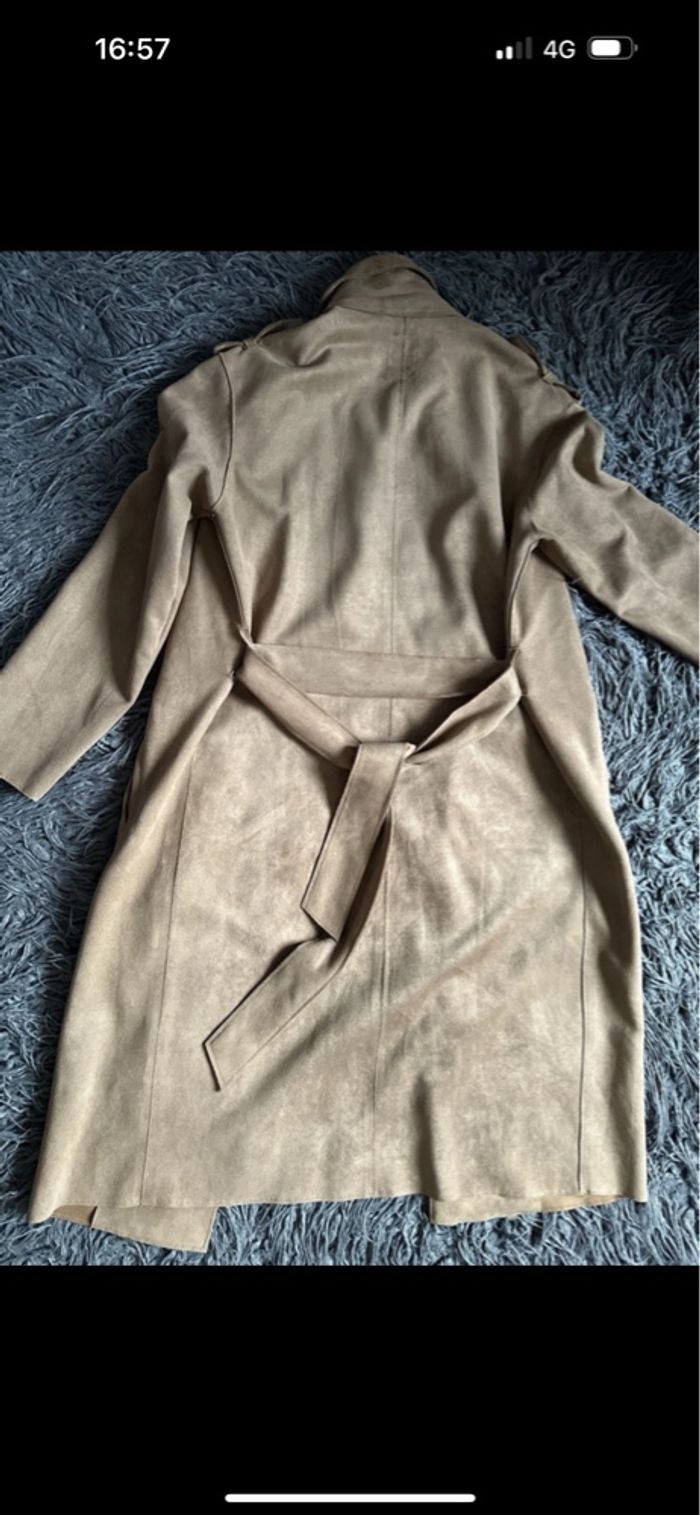 trench en Daim - photo numéro 4