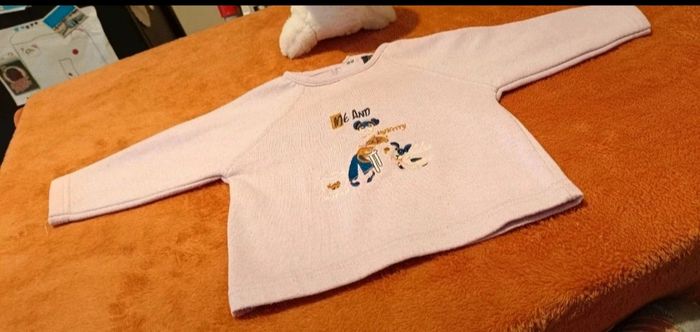 Pull Hiver Doublé Polaire Bébé Fille King Bear - 6 Mois (68 cm) - violet Pâle