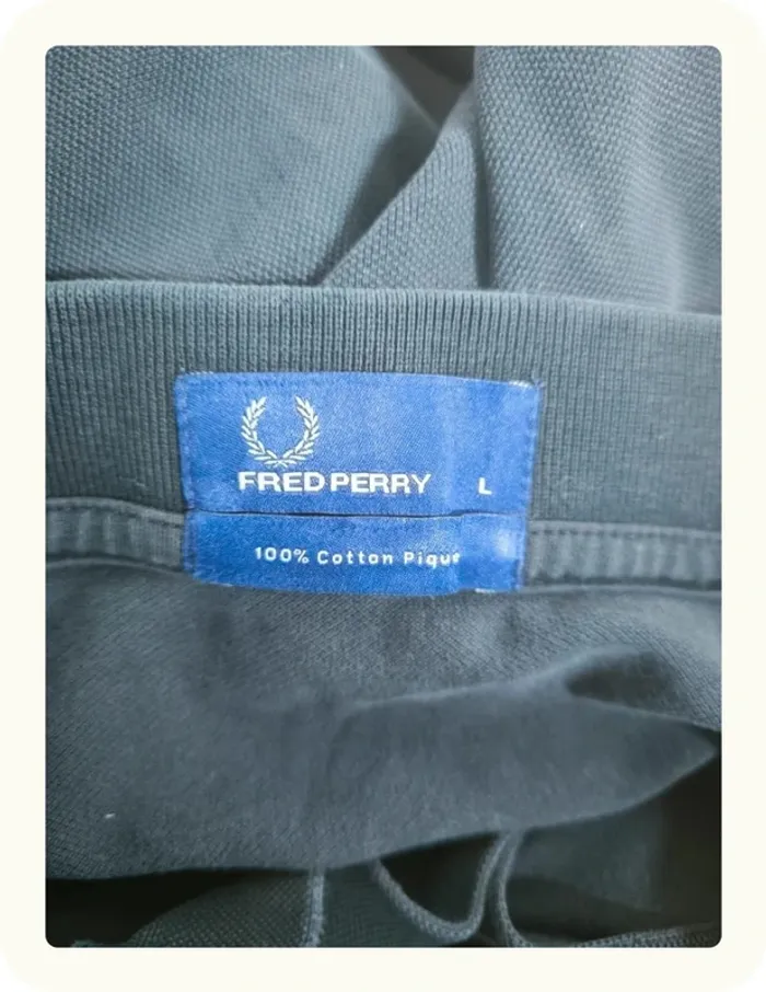 Polo manches courtes homme Fred Perry Taille L 40 - photo numéro 6