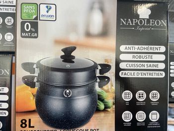 Couscousiere 8L Napoleon neuf