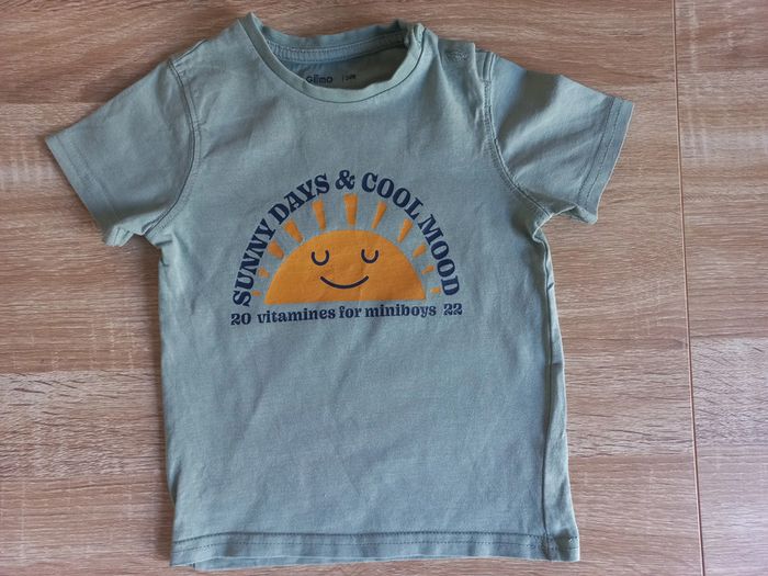 t-shirt manches courtes 24 mois