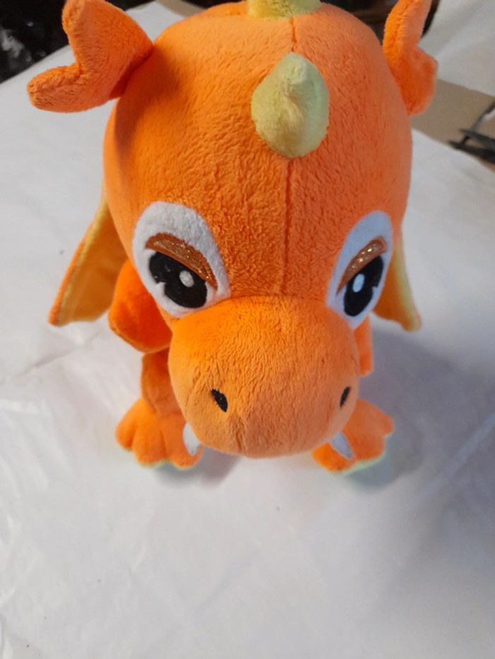 Peluche bébé dragon - photo numéro 4