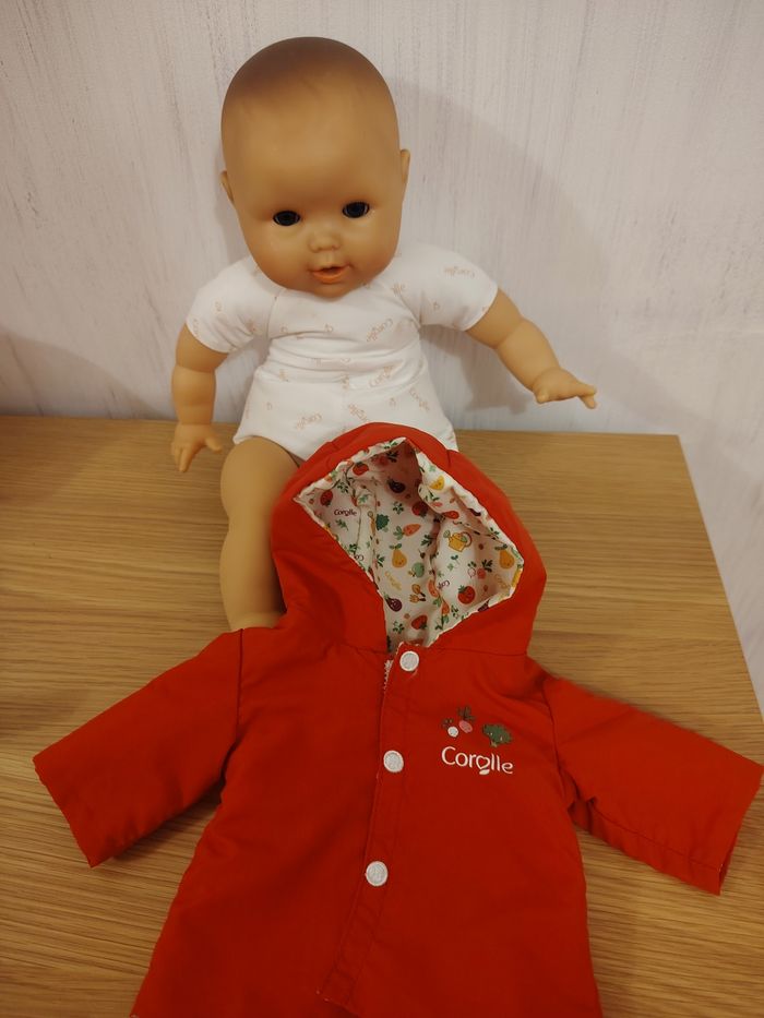 Manteau la fête du potager poupon 36 cm
