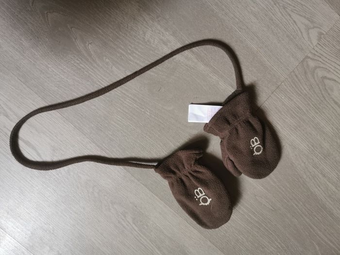 Moufle marron 12 24 mois marque obaibi