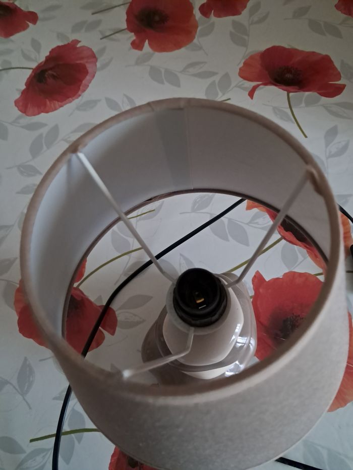 Petit lampe de chevet multicolores - photo numéro 2